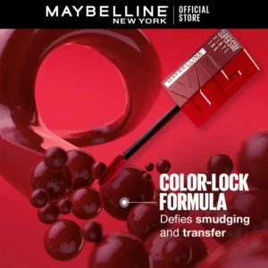 Maybelline Superstay Vinyl Ink Liquid Lipstick - 16HR Long Lasting, Transferproof, Smudgeproof - Image 4