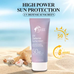 SUKEE Sunscreen UV Defense Original Sun Screen SPF50 PA Moisturizing Skin Niacinamide Sunblock - Image 3